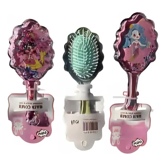 Cepillo Para Peinar Para Niñas De Colores Variados
