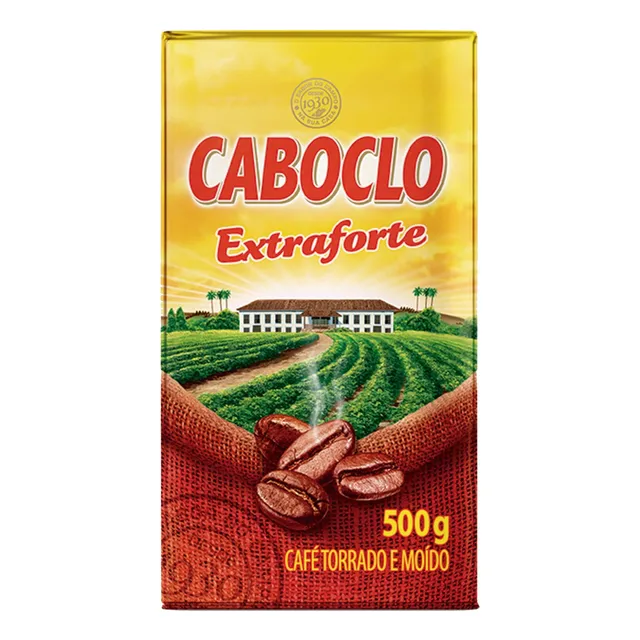 Café Torrado E Moído A Vácuo Extraforte Caboclo Pacote 500g