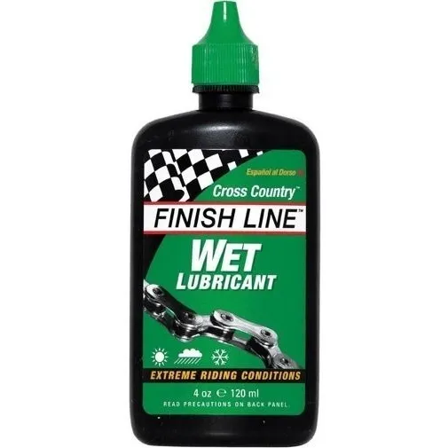 Lubricante Finish line humedo wet 120ml