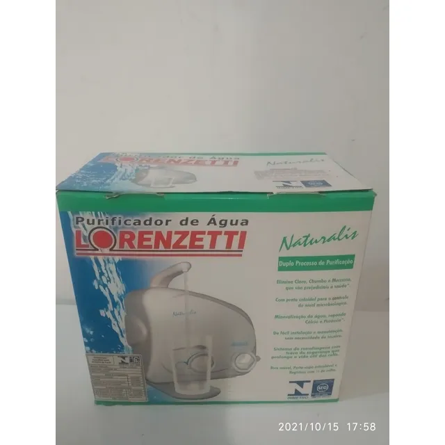 Purificador De Agua Lorenzetti, Modelo Naturalis
