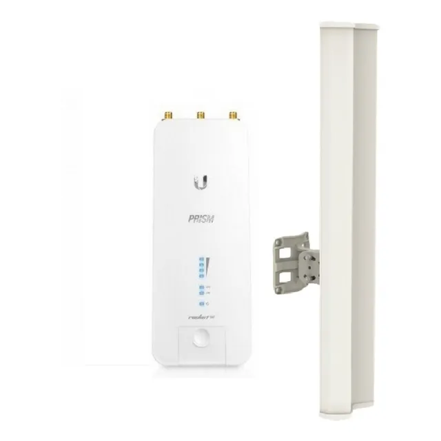 Kit De Antena Sectorial Wis 120° 19dbi + Radio Rp-5ac-gen2