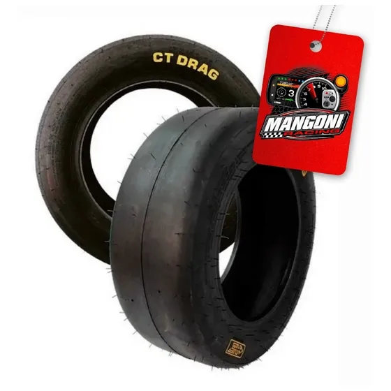 Pneu Arrancada Ct Drag Race Ag Slick 215 50 Aro 15 Pista Par