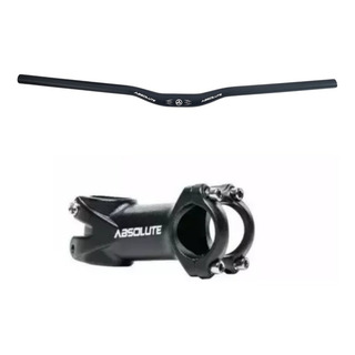 Kit Guidão Curvo 31.8 X 720mm + Mesa/avanço Absolute Escolha Kit Guidão Curvo 31.8 X 720mm + Mesa/avanço Absolute Escolha