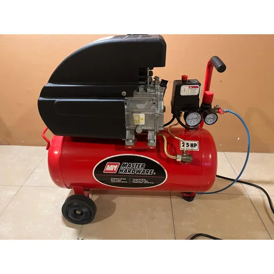 Compresor De Aire Master Hardware Como125 2.5 Hp 25l 120 Psi