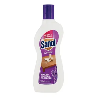 Lustra Moveis Lavanda Sanol 200ml Lustra Moveis Lavanda Sanol 200ml