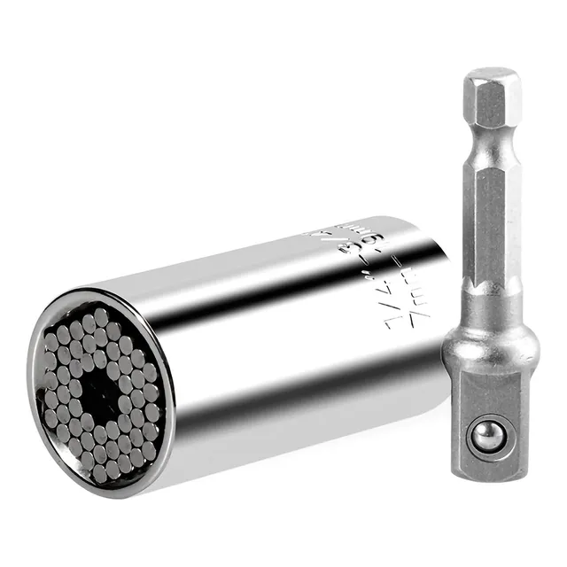  Llave Juego De Tubo Universal Gadnic 7-19 Mm Con Adaptador