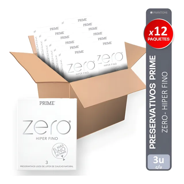 Preservativos Prime Zero Caja X36u | Envío Discreto