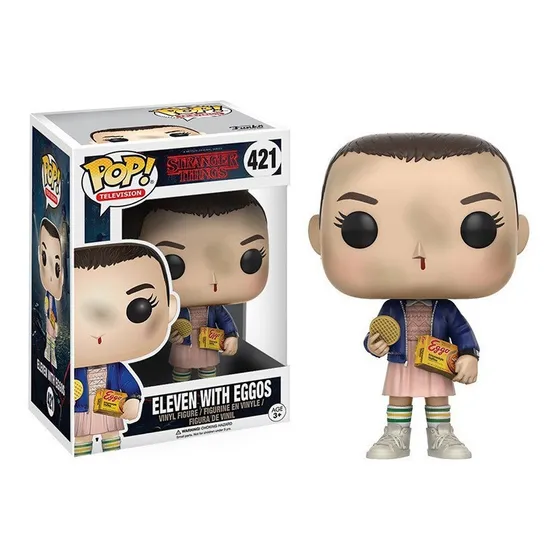 Eleven Con Eggos 421 Stranger Things Funko Pop Original