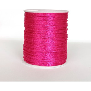 Hilo Cola De Rata Delgado 1.5mm 100m Rosa Mexicano Hilo Cola De Rata Delgado 1.5mm 100m Rosa Mexicano
