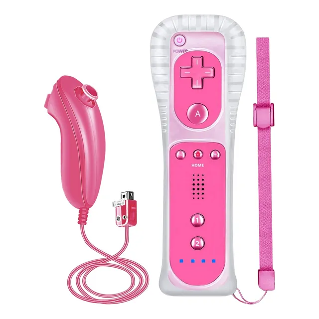 Mote Nunchuk Control Joystick 2 En 1 Mando Para Wii / Wii U