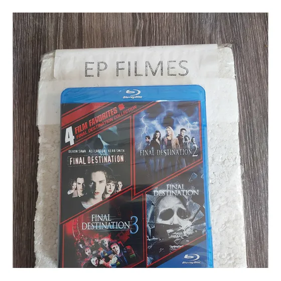 Blu Ray Premonição - Coleção 4 Filmes - Lacrado