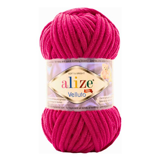 Alize Velluto 100g Madeja 68m Aguja 8mm Tipo Chenille Alize Velluto 100g Madeja 68m Aguja 8mm Tipo Chenille