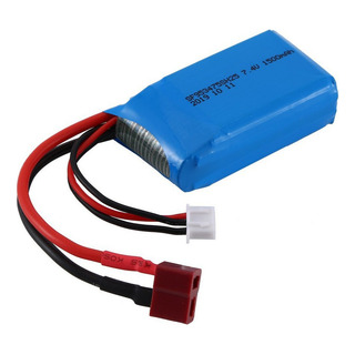 Batería H 7,4 V 1500 Mah, Enchufe T H294 Para Wltoys A959-b/ Batería H 7,4 V 1500 Mah, Enchufe T H294 Para Wltoys A959-b/