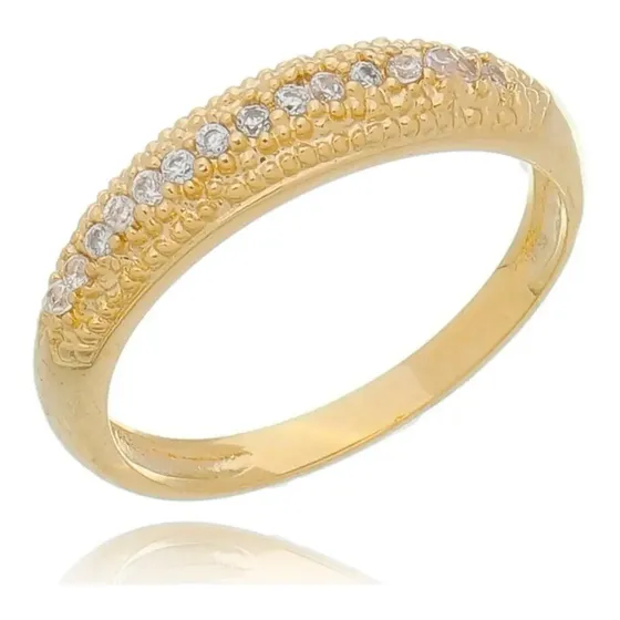 Anel Aparador De Ouro Banhado (10 Camadas) Oferta Limitada — foto 2