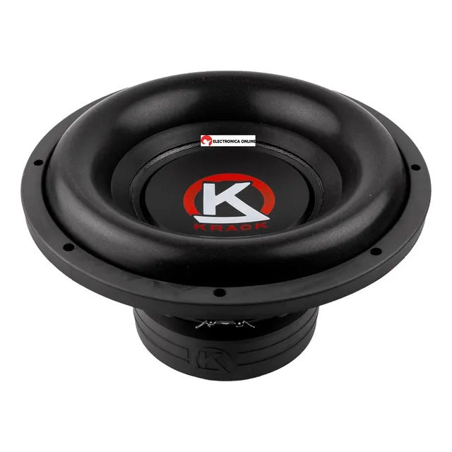 Woofer 12 800 Watts Krack Audio Doble Bobina 124xb Bajos 