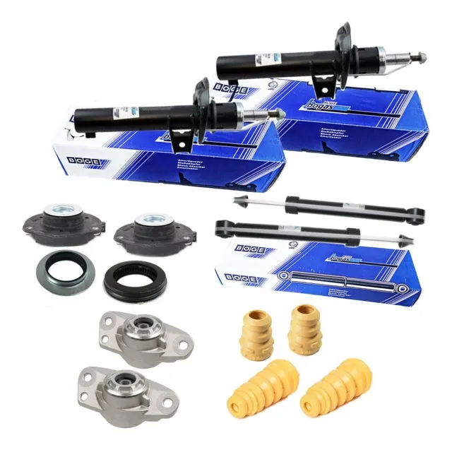 Kit 4 Amortiguadores C/ Bases Vw Jetta A6 Mk6 2.5 Lts 5 Cil