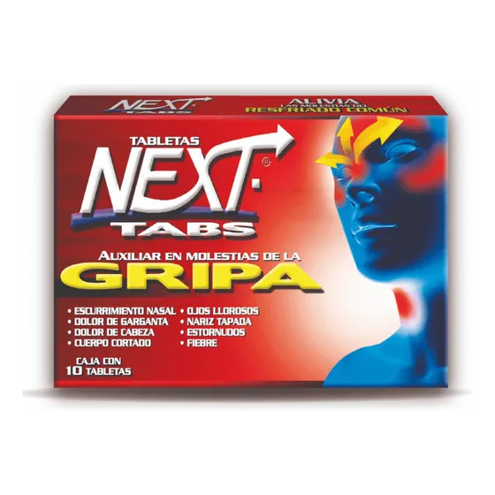 Next Antigripal 10 Tabletas