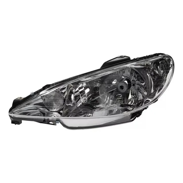 Optica Izquierda Vic Peugeot 206 04/13 Vidrio Liso