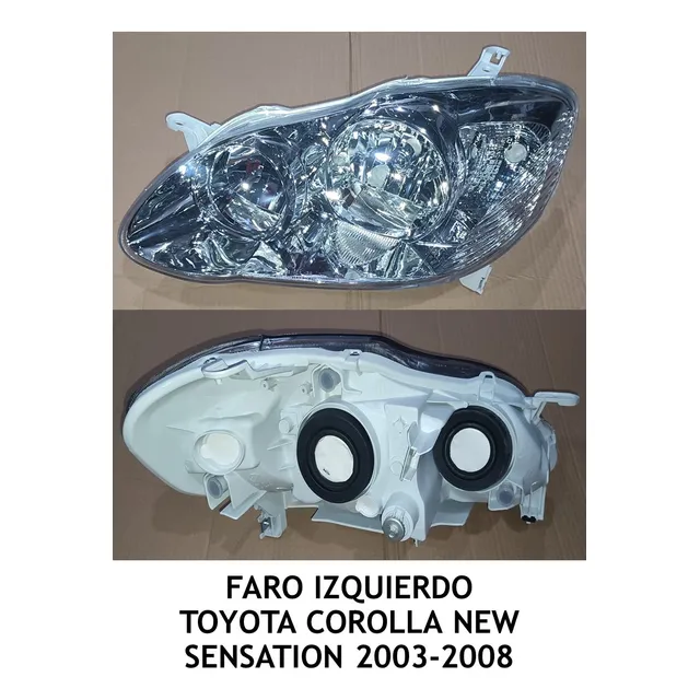 (ap-075) Faro Izquierdo Toyota Corolla 2003-2008