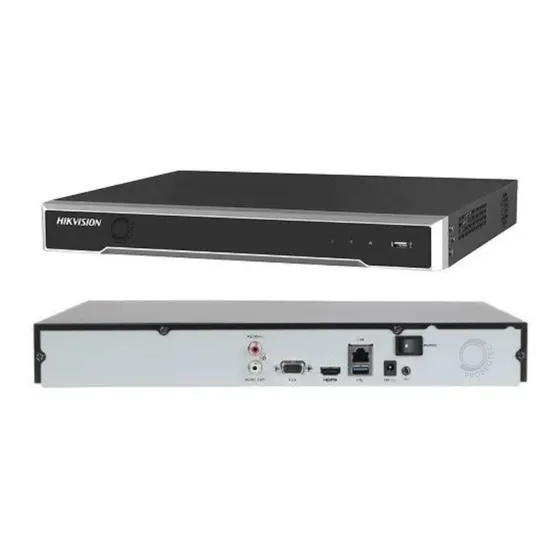 Nvr Hikvision Ip 8 Megapixel / 8 Canales 