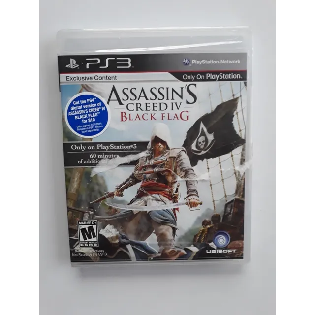 Assassins Creed Iv 4 Black Flag Juego Ps3 Nuevo Y Sellado