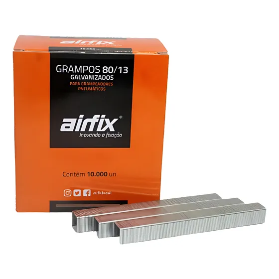 Grampo Pcw 80/13 Airfix - Caixa Com 10.000