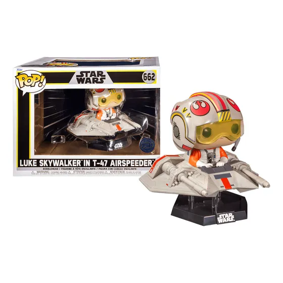 ¡Papá! Funko Luke Skywalker T-47 Airspeeder #662 | Star Wars
