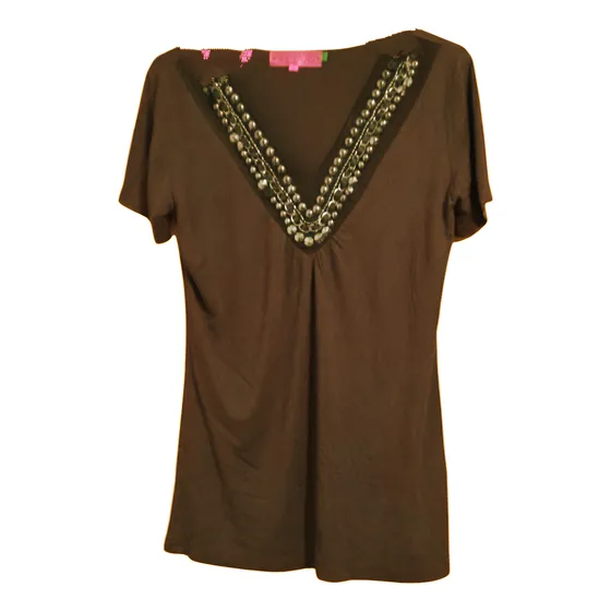 Remera Nueva Tachas Y Deco Talla M L