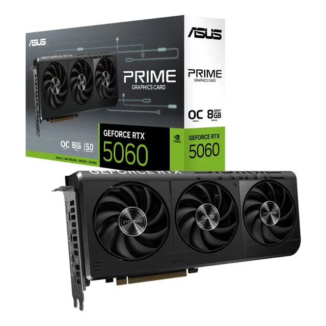 PLACA DE VIDEO GEFORCE RTX 5060 8GB ASUS PRIME OC