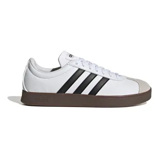 TĂȘnis adidas Vl Court Com Biqueira De Camurça Branco / Preto TĂȘnis adidas Vl Court Com Biqueira De Camurça Branco / Preto