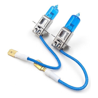 Par Lampada H3 12v Super Branca 100 Watts Automotiva 6000k Par Lampada H3 12v Super Branca 100 Watts Automotiva 6000k