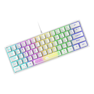 Ziyou Lang K61 60% Gaming Keyboard Mini Portable Con Rainbow Ziyou Lang K61 60% Gaming Keyboard Mini Portable Con Rainbow