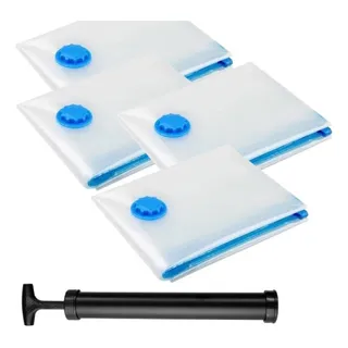 Kit 5 Saco Ă VĂĄcuo Grande Coberto Edredom 70x110cm + Bomba Kit 5 Saco Ă VĂĄcuo Grande Coberto Edredom 70x110cm + Bomba