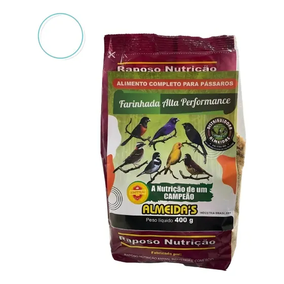 Farinhada Coleiro Alta Performance 400g