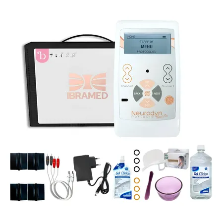 Neurodyn Portátil Ibramed - Corrente Tens Fes Burst 2 Canais