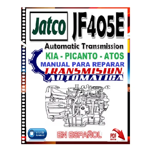 Manual De Taller Caja Automática J405e Kia Picanto Atos
