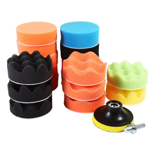 Kit Para Pulir Auto Almohadilla Pulido Espuma De 3 In,19 Pz Kit Para Pulir Auto Almohadilla Pulido Espuma De 3 In,19 Pz