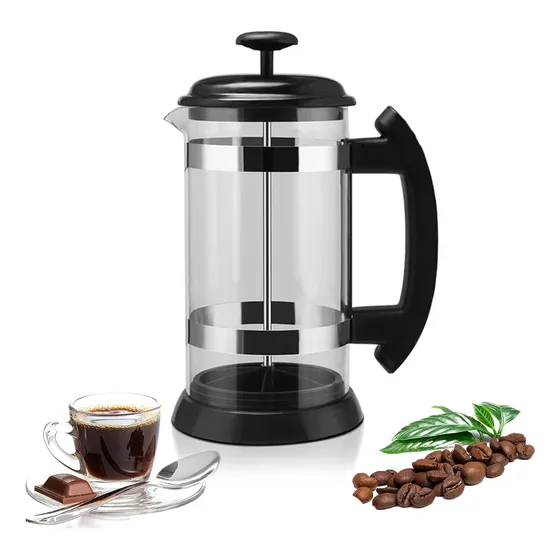 Máquina De Cafetera Tetera Con Filtro Prensa Francesa 1000ml