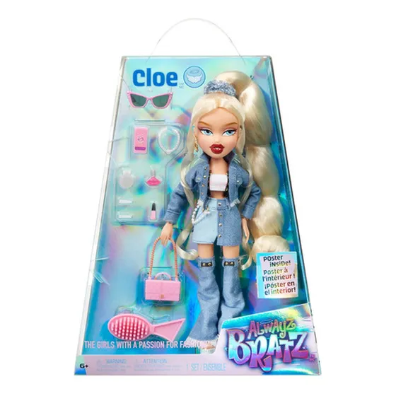 Muñeca Bratz Alwayz Con 10 Accesorios Y Póster Incluidos