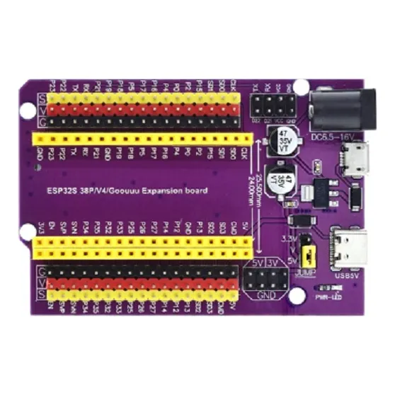 Placa Expansión  Esp32. Nuevo Modelo.