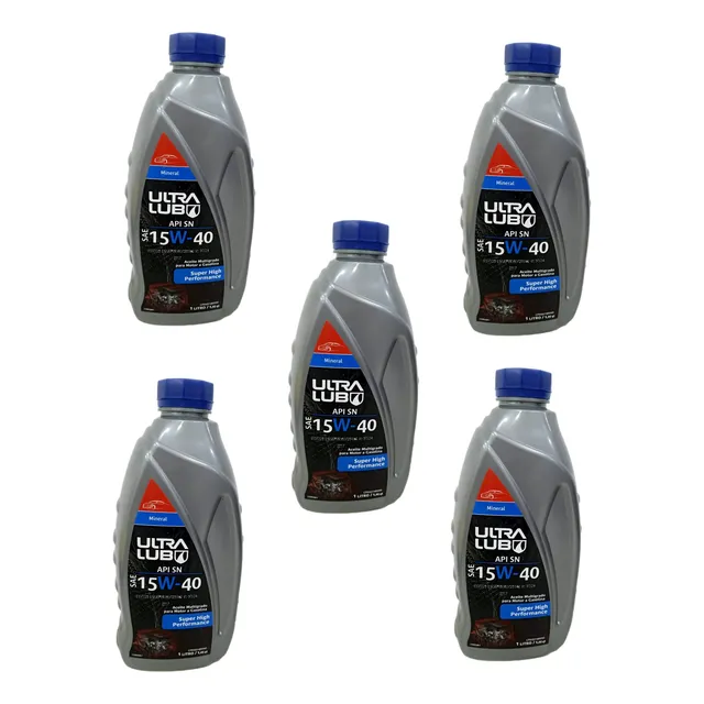5 Aceite Motor 15w40 20w50 Mineral Semi Sintetico Ultralub