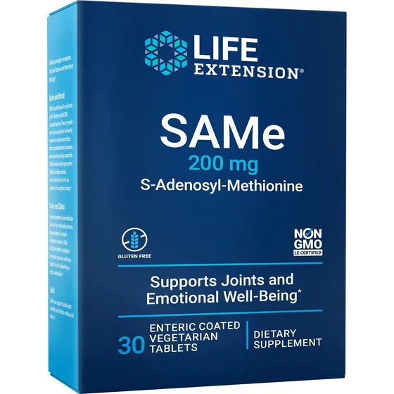 El Suplemento Life Extension Same 200 Mg Promueve El Estado