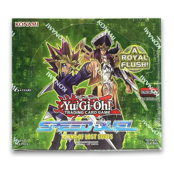 Booster Box Yugioh! Speed Duel Arena Das Almas Perdidas