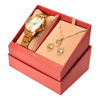 Kit Feminino Dourado Condor Kit Feminino Dourado Condor