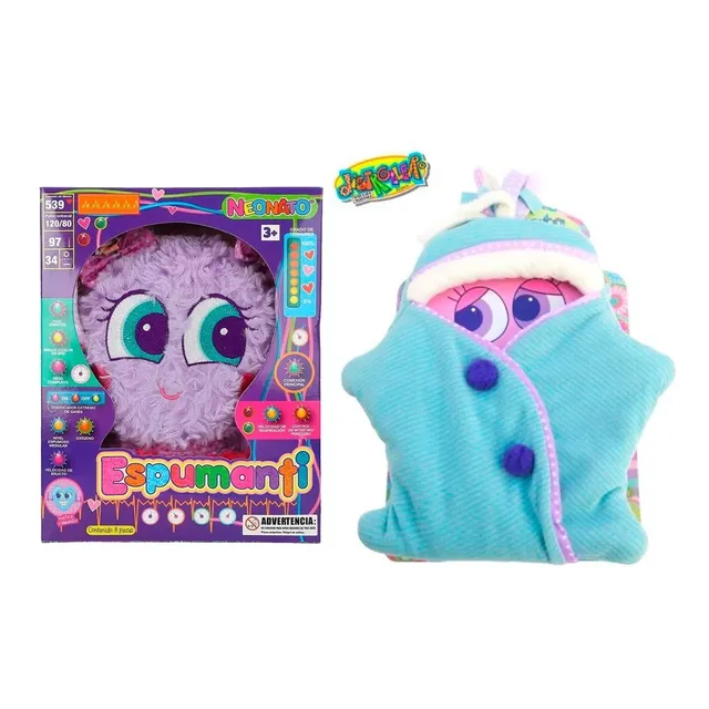 Espumanti Lila Neonato Con Portabebé Distroller Original