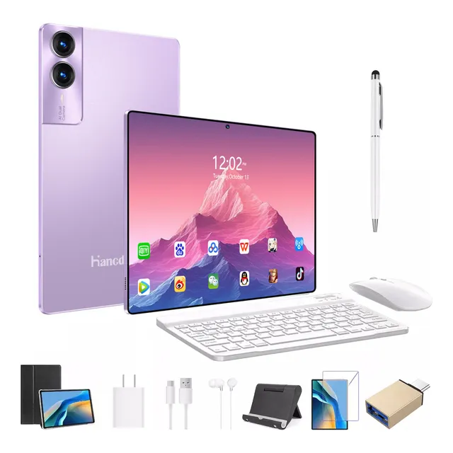Tablet S12plus 5g Wifi 2sim 16gb+128gb Android 13 Con Funda