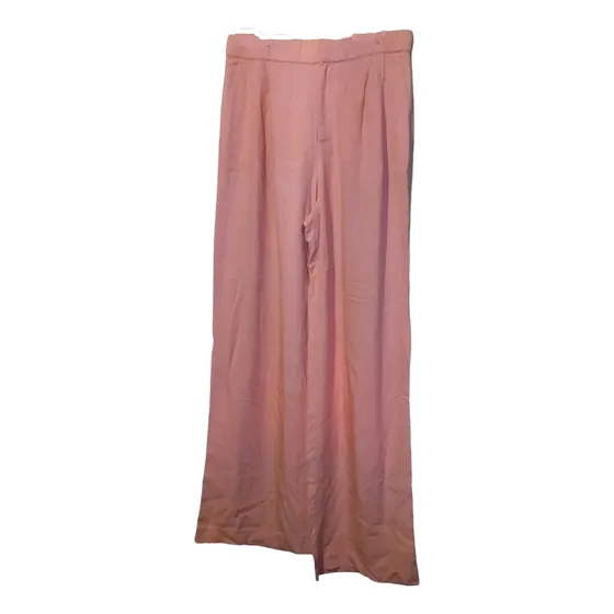 Pantalón Palazzo Talla M Zara Nuevo Rosa