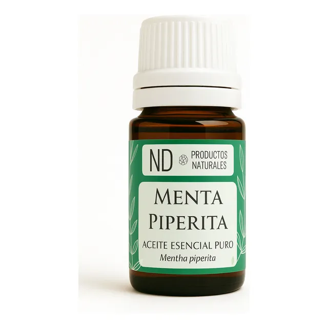 Aceite Esencial Menta Piperita Puro Completo Y Natural 10 Ml