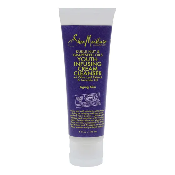 Crema Limpiadora Shea Moisture Kukui Nut Oils 100% Original
