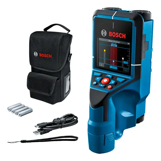 Detector Materiales Bosch Wallscanner D-tect 200 C Estuche Color Azul